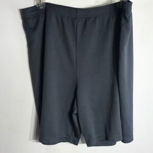 Russell Elastic Waist Black Athletic Men’s gym Shorts